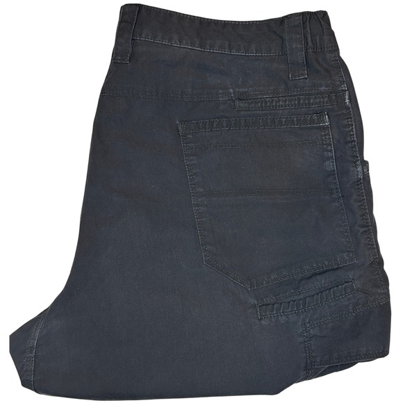 VERTX Phantom Ops Men's Tactical Pants 38x30 Black 8 Pockets Cotton Poly Blend - Picture 1 of 4